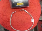FXRS FXRT FXRDG "NEW" 1984 UP REAR STAINLESS BRAKE HOSE #08813
